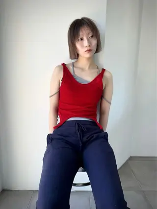 ショート カラー ダブルカラー/ 艶カラー／こうきのヘアスタイル