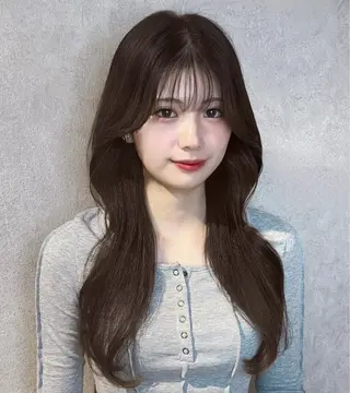 ロング NiLO ナイロ所属・顔周りカット／ 後藤もえのその他イメージ