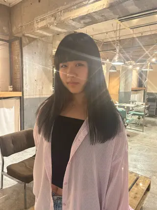 ロング カラー ショートカット募集中 /NAGISAのヘアスタイル