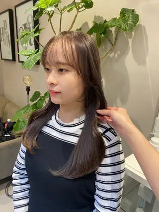 カラー Misaki ║ツヤカラーのヘアスタイル