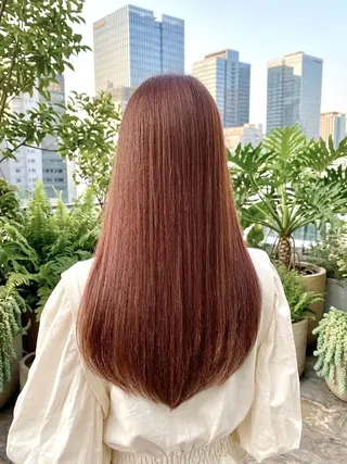 セミロング カラー 海外Style🌱 KOHEIのヘアスタイル