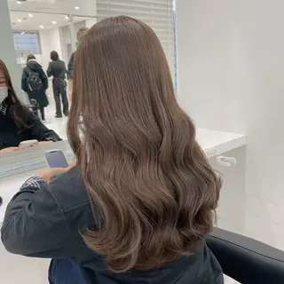 セミロング カラー 🌿透明感赤み消し Keishin🌿のヘアスタイル