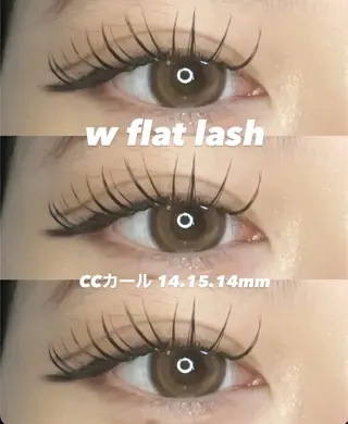 マツエク・マツパ mishu eyelash  salon所属・赤井 真珠のマツエク・マツパデザイン
