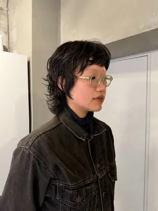 ショート パーマ 中野 こころのヘアスタイル