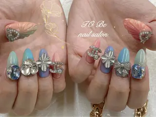 ロング ネイル Nail Salon To Beのネイルデザイン