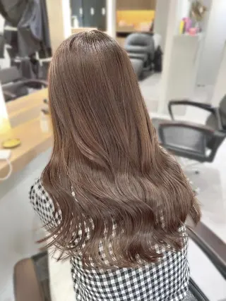 ロング カラー レイヤーカット/ ブリーチカラー/雅人のヘアスタイル