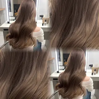 ロング 🎀透明感カラー🎀 稲垣至恩🎀のヘアスタイル