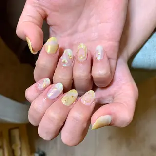 ネイル GO TODAY シェアサロン 表参道Colore店所属・K. Ayanaのネイルデザイン