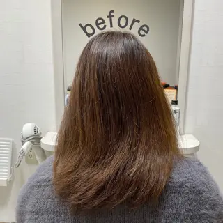 セミロング アミーベル🧸🧡 本店✂️しおりのヘアスタイル