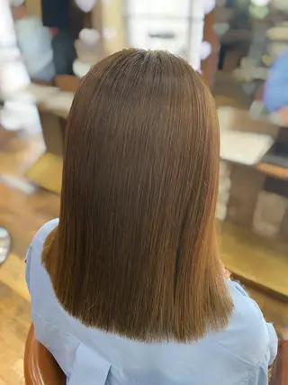 パーマ レナ┊︎髪質改善 ┊︎シルクストレートのヘアスタイル