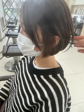 ショート カラー 鶴岡で縮毛矯正なら お任せ！ハヤシナオミのヘアスタイル