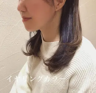 ミディアム カラー 💙31日限定 💙金井悠華💙のヘアスタイル