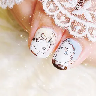 ショート ネイル icynail新宿店所属・🐱 marieのネイルデザイン