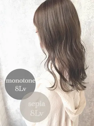 セミロング カラー ヘアアレンジ Zina福岡天神🪞 髪質改善🪞レイヤーのヘアスタイル