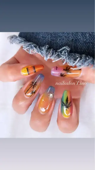 ネイル Lino𓂃⟡.· Chizuruのネイルデザイン