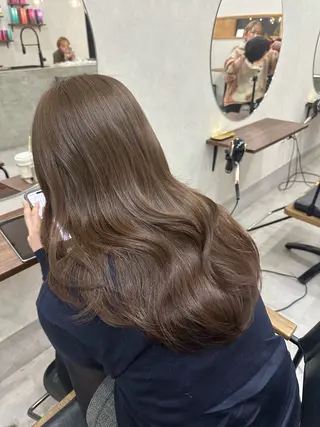 ロング カラー stark 北川珠里のヘアスタイル