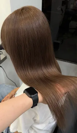 カラー GIMMICK pasha所属・蔭山 ゆきなのヘアスタイル