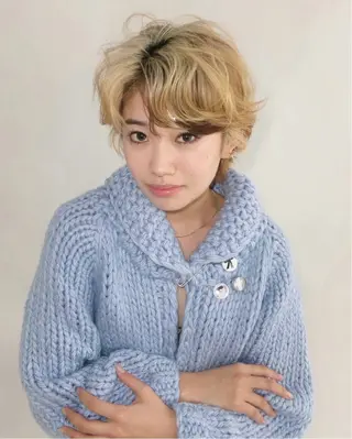 ショート カラー karen 🌷名古屋、名駅のヘアスタイル