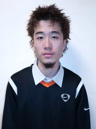 ショート メンズ Rei/ 縮毛矯正/ ハイライトカラー募集のヘアスタイル