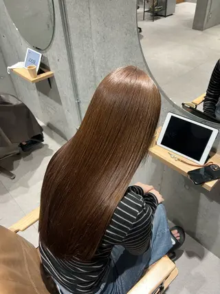 ロング カラー 透明感カラー/ベージ ュ/HIKARU🌿のヘアスタイル