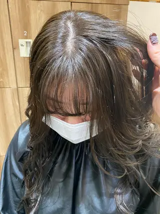 ロング カラー ヘアアレンジ パーマ指名No1 /namiのヘアスタイル