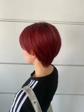 ショート カラー 髪質改善特化🥣🫧 天神美容室のヘアスタイル