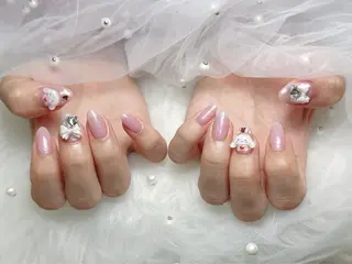 ネイル 【Eclat ｴｸﾗ】nail＆beauty所属・Eclat〔ｴｸﾗ〕 MOEKA𝜗𝜚*のネイルデザイン