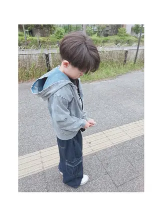 キッズ yui nishiwakiのヘアスタイル