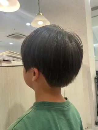 キッズ 平 真亜里のヘアスタイル