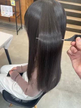 セミロング UNITED  BEAUTY KANAZAWA所属・テラダ ユウシン西金沢のヘアスタイル