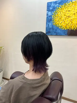 ショート カラー 石黒 理々花のヘアスタイル