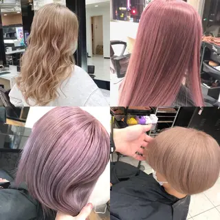 セミロング カラー メンズ 有人/バレイヤージュ /シャドールーツのヘアスタイル