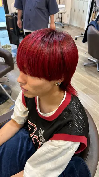 ショート カラー カツキ/GARTE 代官山のヘアスタイル