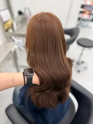 カラー 透ける透明感カラー 🎀anju/渋谷のヘアスタイル