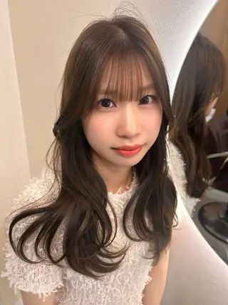 セミロング 🦋髪質改善🦋 眞井琴美のヘアスタイル