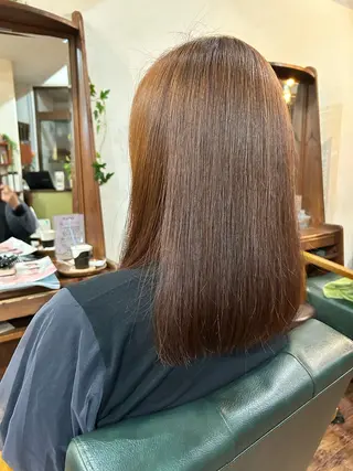 セミロング カラー STORY所属・story 増田 わかなのヘアスタイル