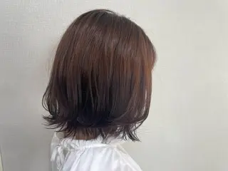 ミディアム Claire 【クレール】所属・富山駅徒歩8分/ 透明感カラーみきやのヘアスタイル