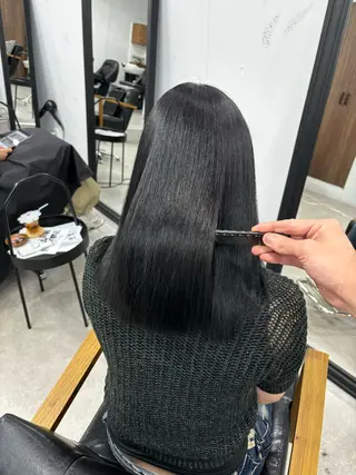 ロング darts所属・マツダ レンのヘアスタイル