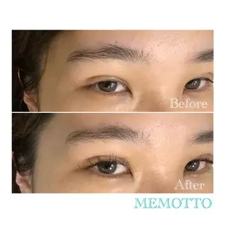 マツエク・マツパ MEMOTTO CHIHIROのマツエク・マツパデザイン