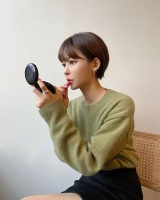 ショート ナチュラル大人っぽい スタイル　MAORIのヘアスタイル