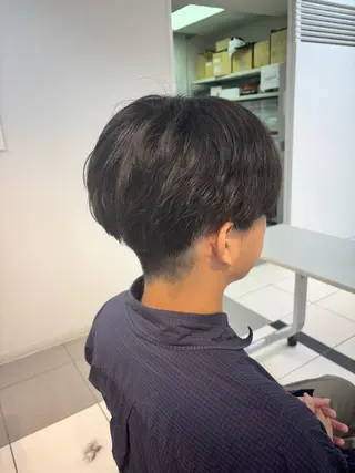 メンズ 🎀Maho🎀ボブ × 髪質改善のヘアスタイル
