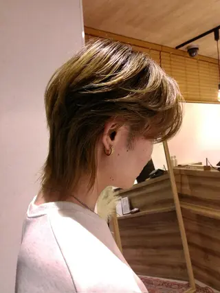 メンズ ハイレイヤー/ カラー/nanamiのヘアスタイル