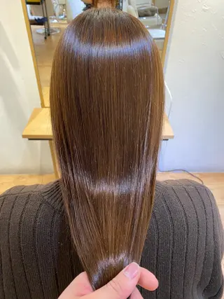 セミロング RUI⚪️艶髪 ⚪️髪質改善のヘアスタイル