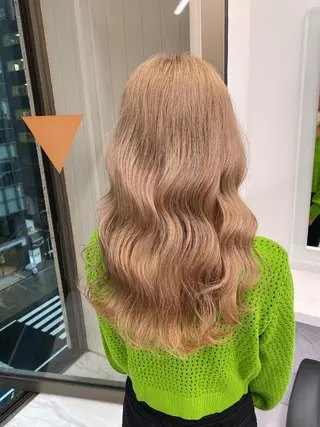 セミロング カラー レイヤー/韓国❣️ 髪質改善/亘紘輝のヘアスタイル