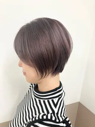 ショート 坂野 茜のヘアスタイル