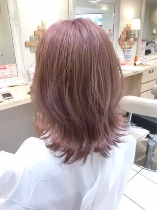 ミディアム カラー 🍀艶髪.美髪🍀 岡部恒輝のヘアスタイル