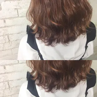 ミディアム カラー boutique misakiのヘアスタイル