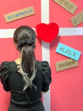 ミディアム カラー 🐥こ ま🐥のヘアスタイル