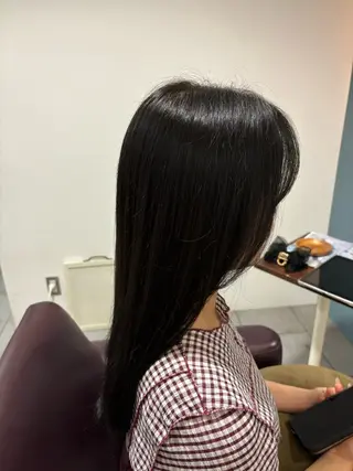 ロング 山本 遥海のヘアスタイル