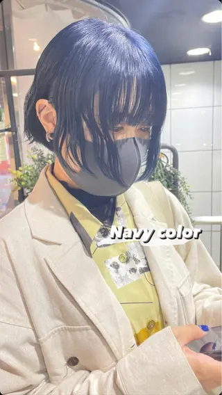 ミディアム カラー 韓国ヘア🦋 MIYUのヘアスタイル